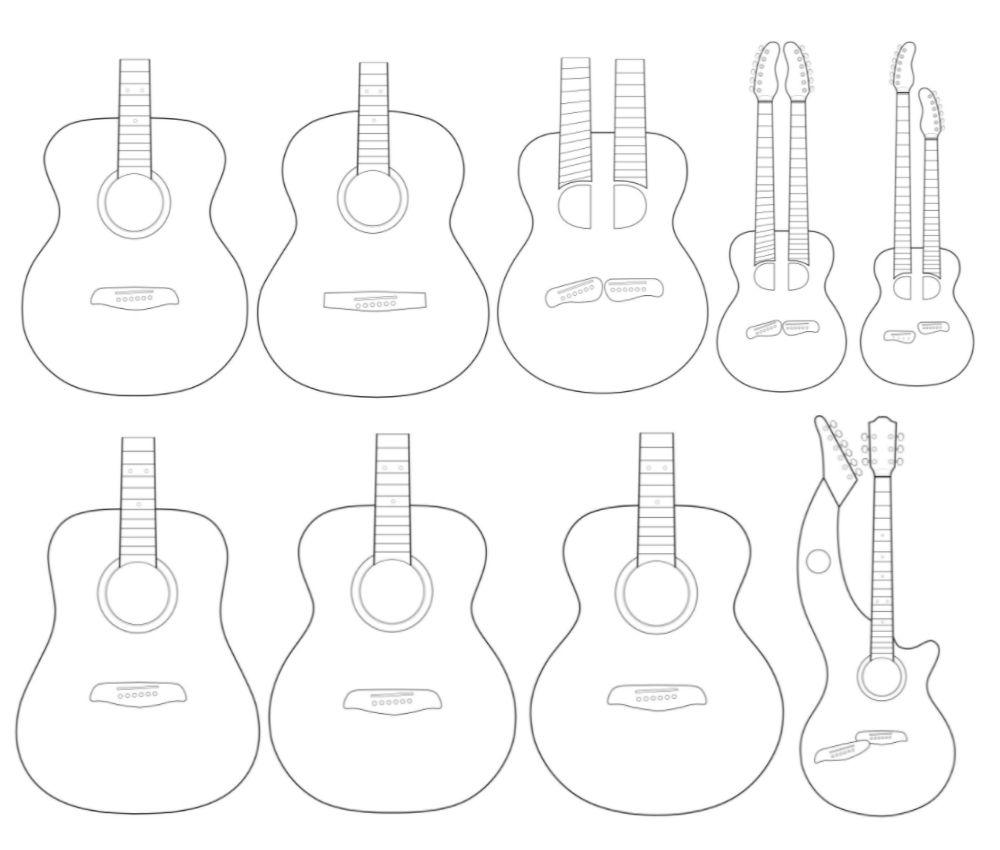 Custom Guitar Shapes