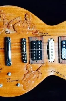 Blueberry Handmade Electric Guitar Legends S. Duncan Pickups Pre-Order 90 Day