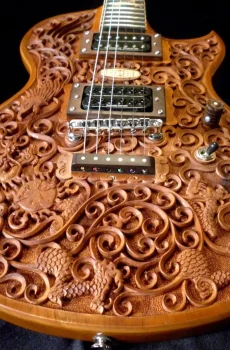 Blueberry Handmade Electric Guitar Celtic Seymor Duncan Pickups Pre-Order 90 Day