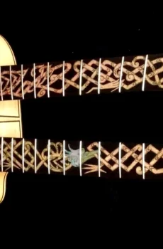 Blueberry Handmade Double Neck Acoustic Guitar Celtic FanFret Pre-Order 90 Days