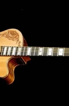 Blueberry Handmade Grand Concert Acoustic Guitar Music Motif Pre-Order 90 Days