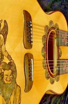 Blueberry Handmade Double Neck Acoustic Guitar Lucifer 12/6 Pre-Order 90 DaysBlueberry Handmade Double Neck Acoustic Guitar Lucifer 12/6 Pre-Order 90 Days