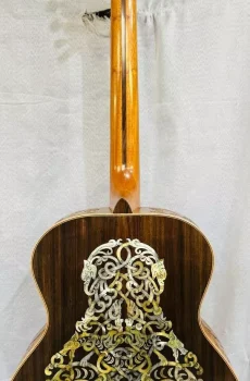 Blueberry Handmade Grand Concert Acoustic Guitar Celtic Motif Pre-Order 90 Days