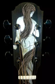 Blueberry Handmade Grand Concert Acoustic Guitar Rapunzel Pre-Order 90-Days