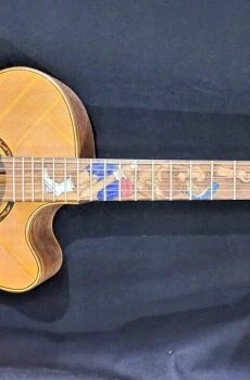 Blueberry Handmade Acoustic Grand Concert Guitar Libra Zodiac Pre-Order 90 Days