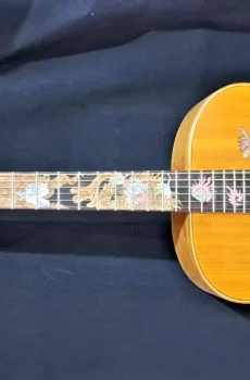 Blueberry Left Handed Grand Concert Acoustic Guitar Barong Pre-Order 90 Lefty