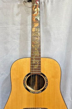 Acoustic Dreadnought Guitar Handmade by Blueberry Aquarius Pre-Order 90 Days