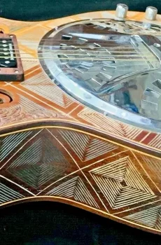 Blueberry Handmade Resonator Electric Acoustic Guitar Pre-Order 90 Days