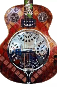 Blueberry Handmade Resonator Electric Acoustic Guitar Pre-Order 90 DaysBlueberry Handmade Resonator Electric Acoustic Guitar Pre-Order 90 Days