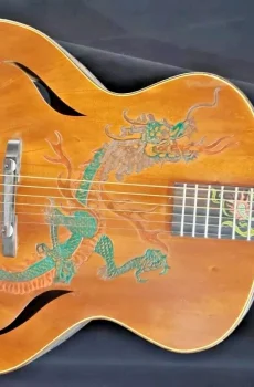 Blueberry Handmade Archtop Acoustic Guitar Built to Order in 90-Day