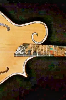 Blueberry Handmade Mandolin Lucifer F-Style Motif Pre-Order 90 Days