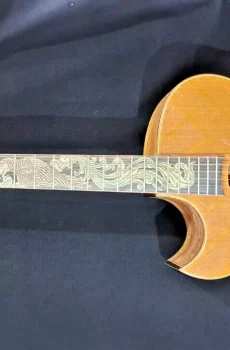 Blueberry Handmade Lefty Grand Concert Acoustic Guitar Eagle Pre-Order 90 Days