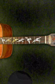 Blueberry Handmade Acoustic Dreadnought Guitar Judaica Pre-Order 90 Day Delivery