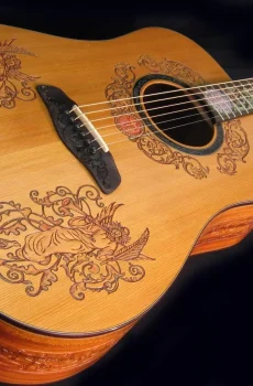 Blueberry Handmade Dreadnought Acoustic Guitar Faith Pre-Order 90 Day Delivery