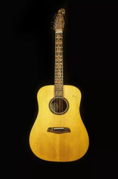 Blueberry RARE EARLY MODEL(2007) #91 IN STOCK Dreadnought Guitar CELTIC