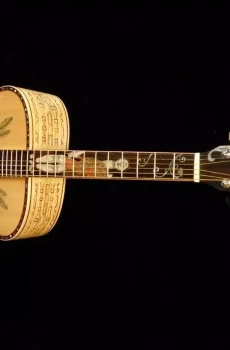 Blueberry Handmade Jumbo Size Acoustic Guitar Native Motive Pre-Order 90 Days