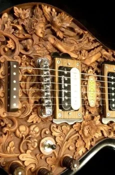 Blueberry Handmade Electric Guitar Goddess w/ Seymour Duncans Pre-order 90 Days