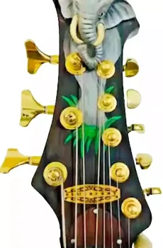 Blueberry Handmade Electric Guitar Elephant S. Duncan Pickups Pre-Order 90 Days