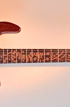 Blueberry Handmade Electric Guitar VERY RARE EARLY MODEL ELECTRIC - In Stoc